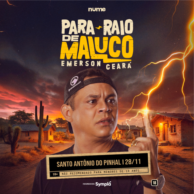 Foto de capa da notícia Emerson Ceará | Para-Raio de Maluco